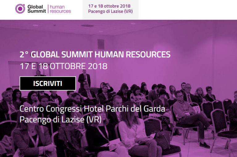 Performa HRM sarà presente al 2°Global Summit Human Resources